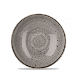 Stonecast Peppercorn Grey dyb tallerken 18,2 cm, Churchill
