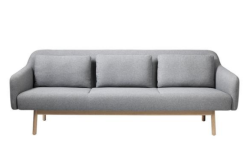 3-personers sofa fra Foerson og Hiort-Lorenzen - Lys grå