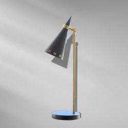 Hexx Black & Gold (70 cm) - Bord/Gulvlampe