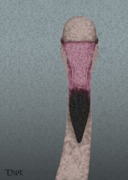 No. 3002 - Flamingo, TENNA KRAMER DESIGN
