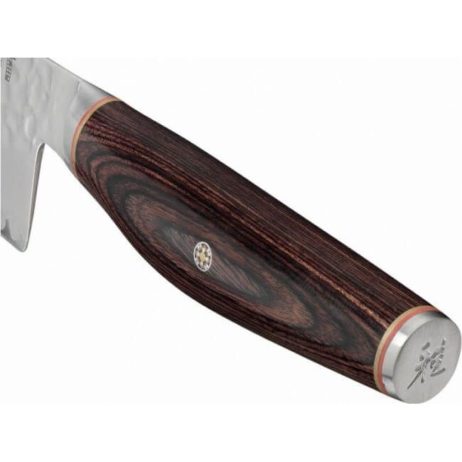 Miyabi Sujihiki 24 cm kniv, Flot træskaft, 3 lag stål