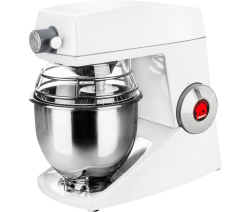Bjørn Teddy køkkenmaskine m/udtag i hvid - 5 liter