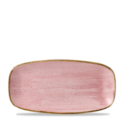 Oblong tallerken 28cm, Pink, Churchill
