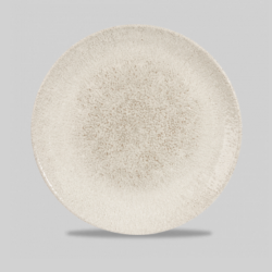 Raku agate tallerken 26 cm. (grålig) Churchill