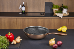 Hâws Santo Wok 28cm Hybrid coating Rose Gold