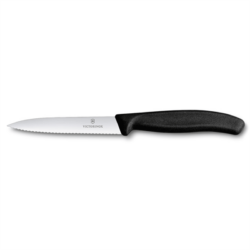 Victorinox Swiss Classic urtekniv 10 cm. m. bølgeskær