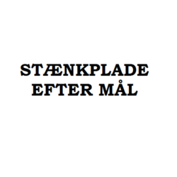 Stænkplade i stål efter mål - Forspørgsler modtages på mail@gastrobutikken.dk