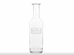 Optima vinkaraffel, klar, 75 cl – H:29,5 cm
