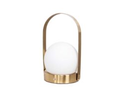 Dione portable led lamp, Gold