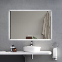 Koniseur Backlight badeværelses spejl, LED, Antidug og Touchsensor