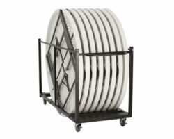 Lifetime transportvogn, 12-14 aflange og runde borde