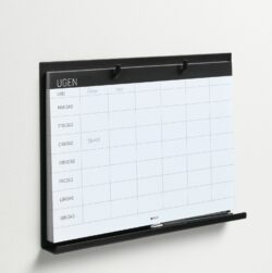 Metal tavle med Dansk planlægnings blok