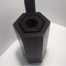 Adlon3 - 6 kantet knivblok i Wenge træ