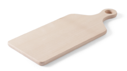 Skærebræt i kraftigt bøgetræ fra Hendi - 39x16cm