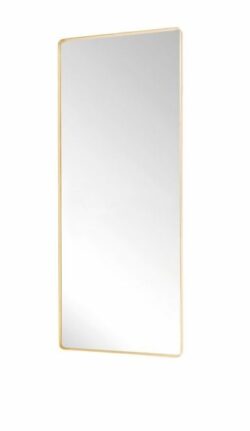 Retro Vægspejl Large Messingfarve