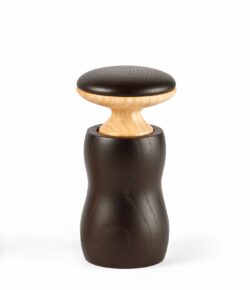 Legnoart HERCULES salt eller peber kværn, mørk træ, lille