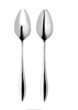 Gense Indra Salatbestik 27,6 cm Blank stål