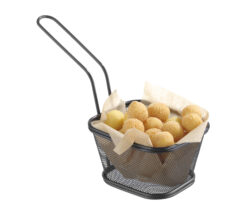 Pommes-frites kurv, sort - Hendi, flere størrelser