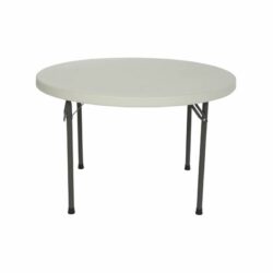 Lifetime rundt klapbord - Ø 118 cm, offwhite