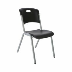 Lifetime stabelbar konferencestol, sort