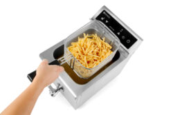 Friture single m/ induktion, Meget præcis, hurtigt og energivenlig fra Hendi