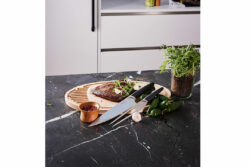 Risvig Design Kokkekniv - 20 cm - Damaskus 67 lag