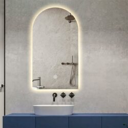 Koniseur spejl Kajsa med LED lys - Flere størrelser