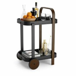 BELLWOOD Barvogn - Sort/valnød