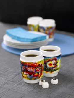 Kunstkop - H.C. Thomsen - Happy Dog, 2 stk.