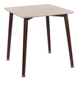 Savant bord i brun og sort