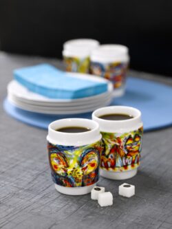 Kunstkop - H.C. Thomsen - Happy Fox, 2 stk.