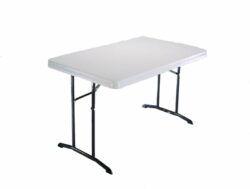 Lifetime klapbord 122 x 76 cm, offwhite