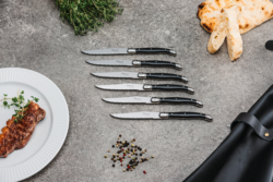 Laguiole by Hâws Steak Knives 6 stk. i Sort