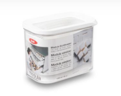 Mepal Modula Husholdningsboks 1 liter  Transparent