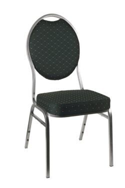 Banquetstol Premium sort - EKSTRA HOLDBAR