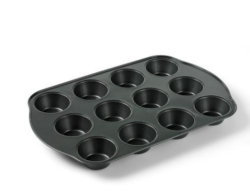 Funktion 12 huller Muffinform Grå