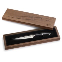 Tomatkniv 13 cm. af Svensk Damaskus stål - Cangshan Thomas Keller Signature Collection