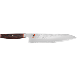 Miyabi Gyutoh 24 cm kniv, Flot træskaft, 3 lag stål