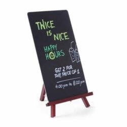 Tavle på træstaffeli – Hendi