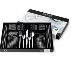 Gense Twist Bestiksæt 60 dele Blank stål