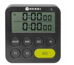 Køkkentimer dobbelt, Hendi