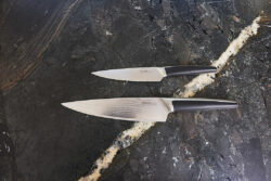 Risvig Design - Damaskus Kokkeknivsæt, 2 dele