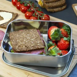 Lurch Madkasse Snap rustfrit stål 1200 ml