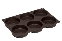Lurch Flexiform BurgerBun 6 stk.Ø8,5cm