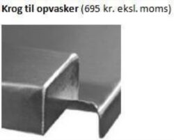 Stålbord DSL med underhylde, 700 mm dyb i mange længder
