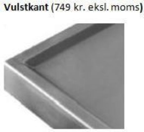 Stålbordplade uden vanger DSW, 700 mm dyb i mange længder